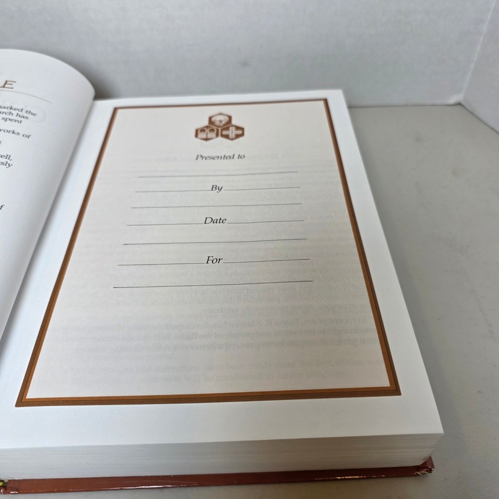 The Reese Chronological Bible KJV Hardcover Edward Reese Bethany House 1977 - Picture 8 of 8